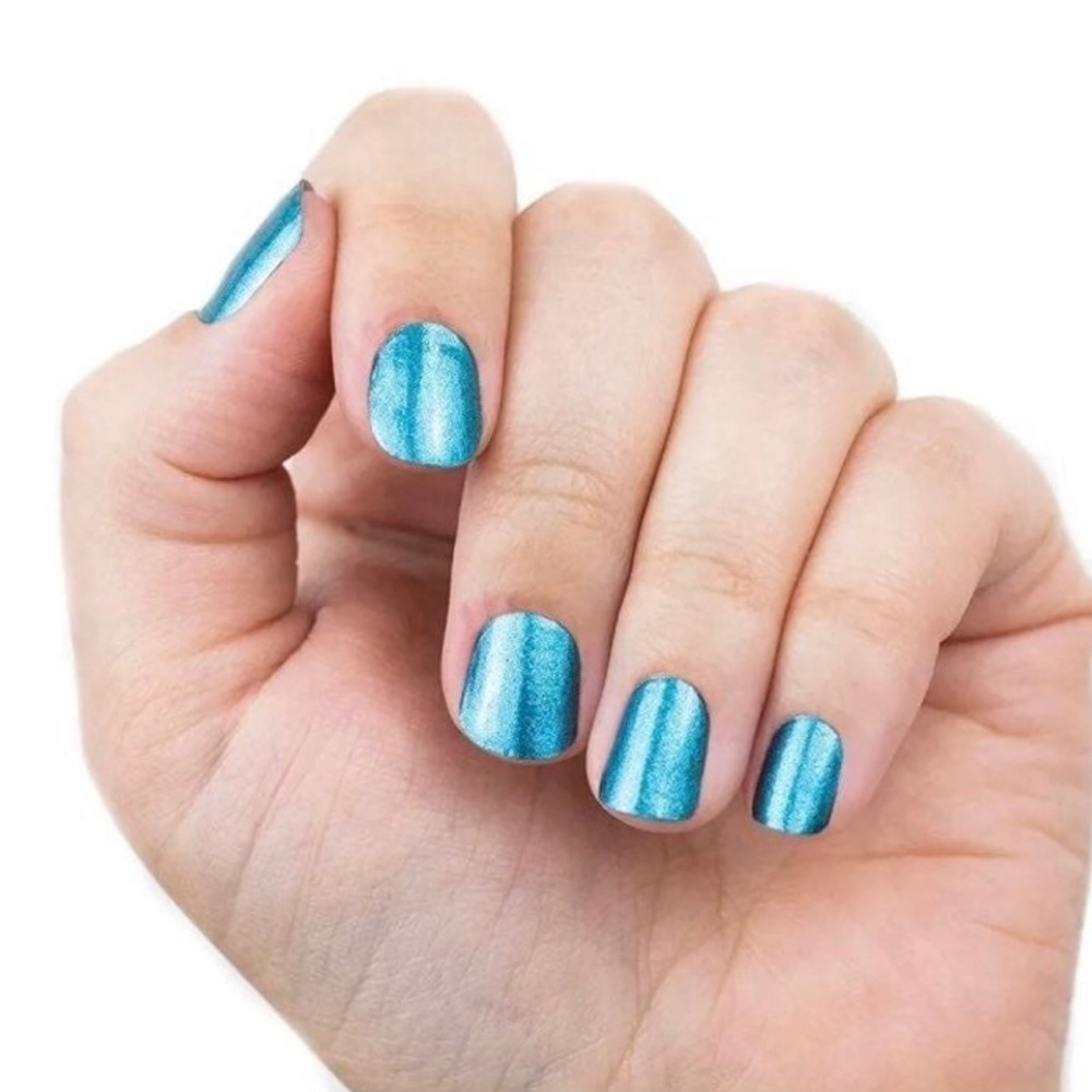 *Retired* Color Street: Space Case | Blue Metallic Fall Winter Spring Summer - Picture 9 of 11